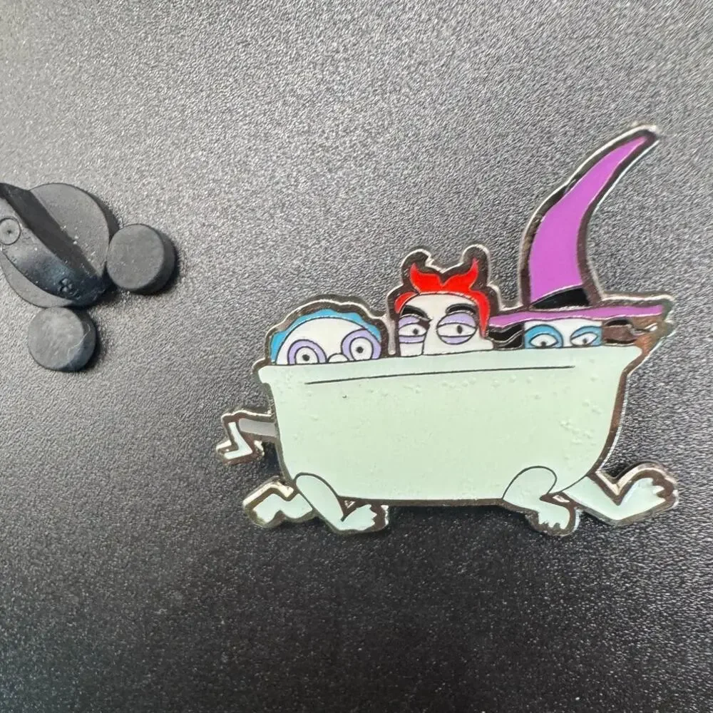 Nightmare Before Christmas Lock Shock and Barrel Bathtub Disney Pin